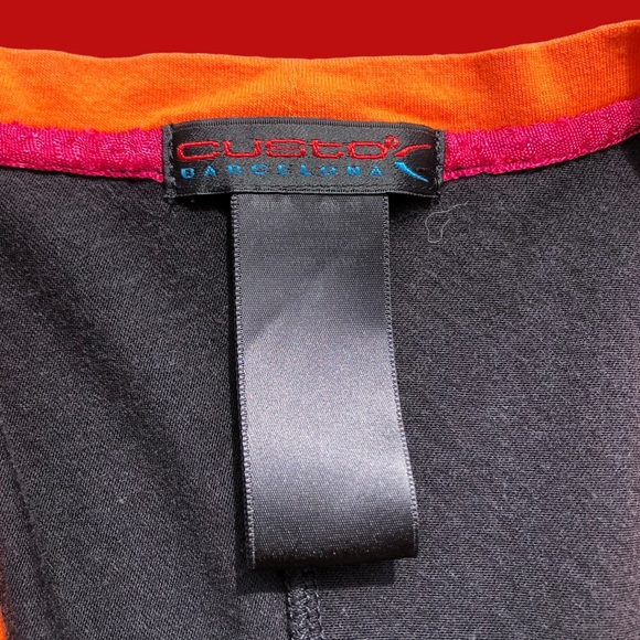 Custo Barcelona Moto Milano Italian Sport Spritex Retro Short Sleeve Top Shirt - Picture 4 of 9